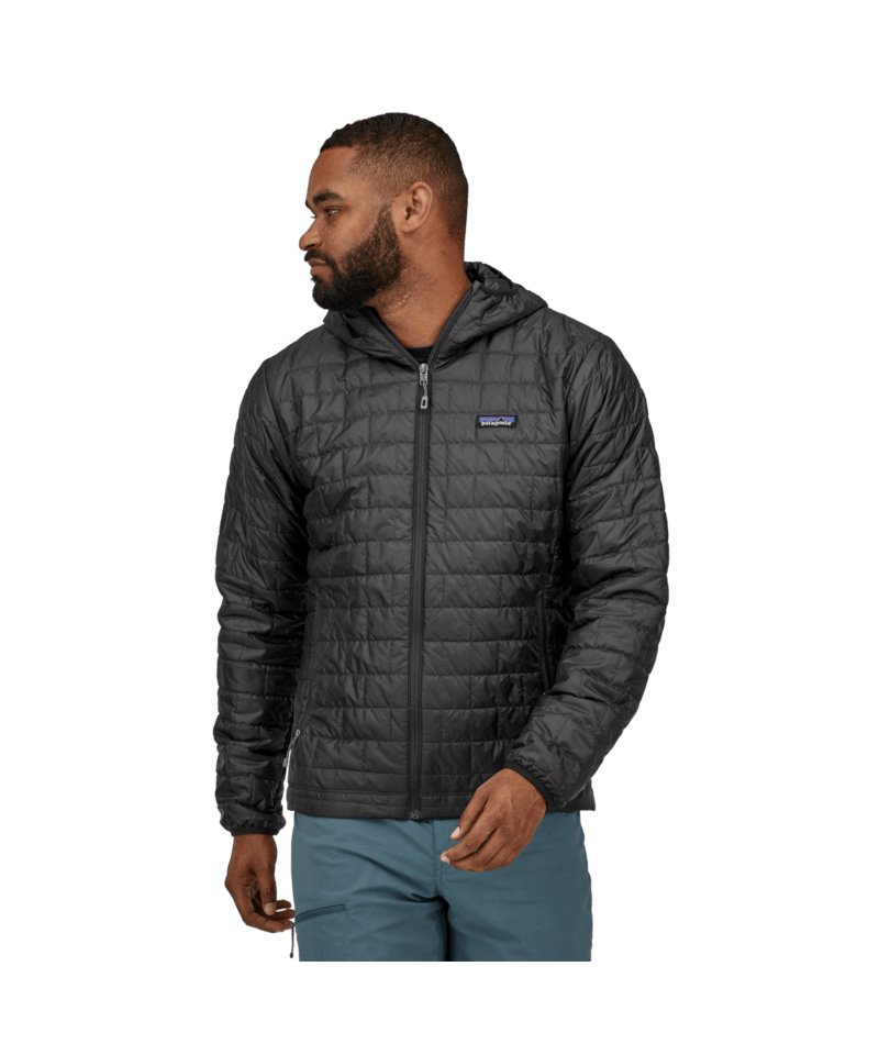 Men's Nano Puff Hoody in BLACK | Patagonia Bend