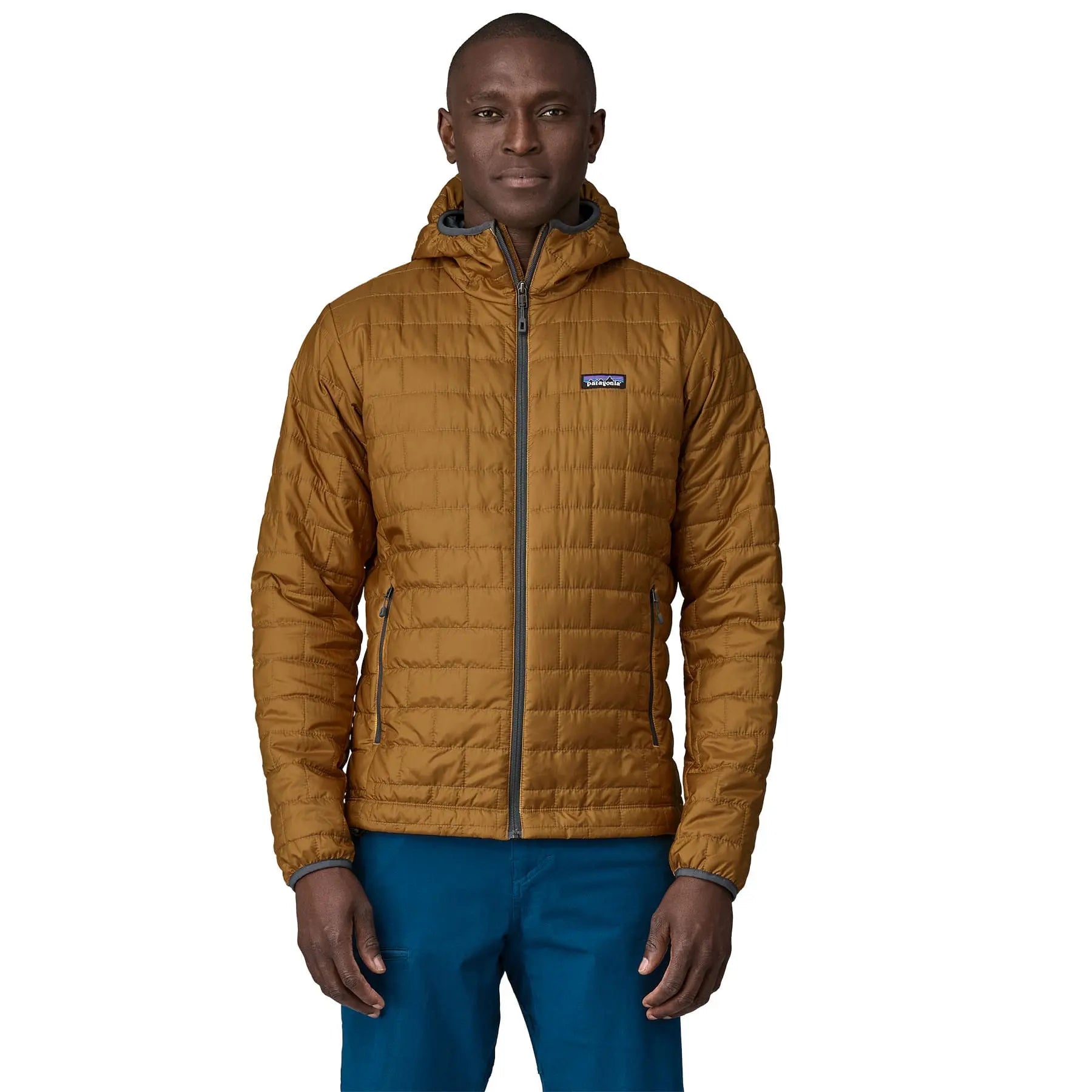 Men's Nano Puff® Hoody in Raptor Brown | Patagonia Bend