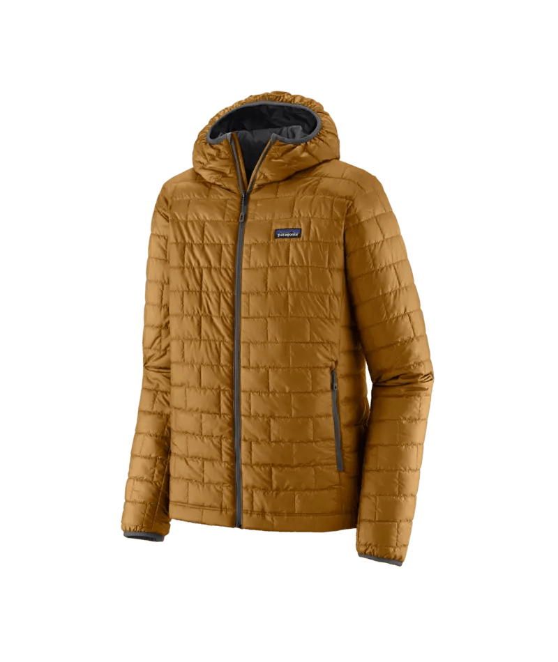 Men's Nano Puff® Hoody in Raptor Brown | Patagonia Bend