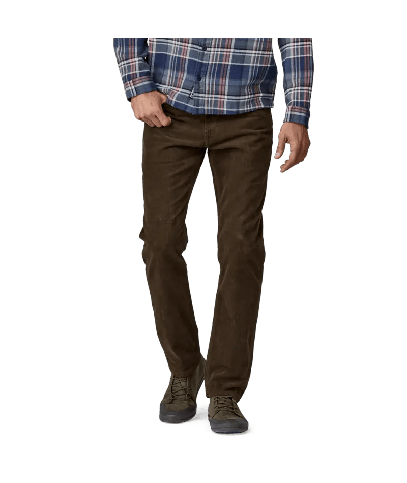 Men's Organic Cotton Corduroy Jeans - Regular in DARK WALNUT | Patagonia Bend