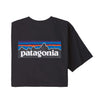 Men's P - 6 Logo Responsibili - Tee in BLACK | Patagonia Bend
