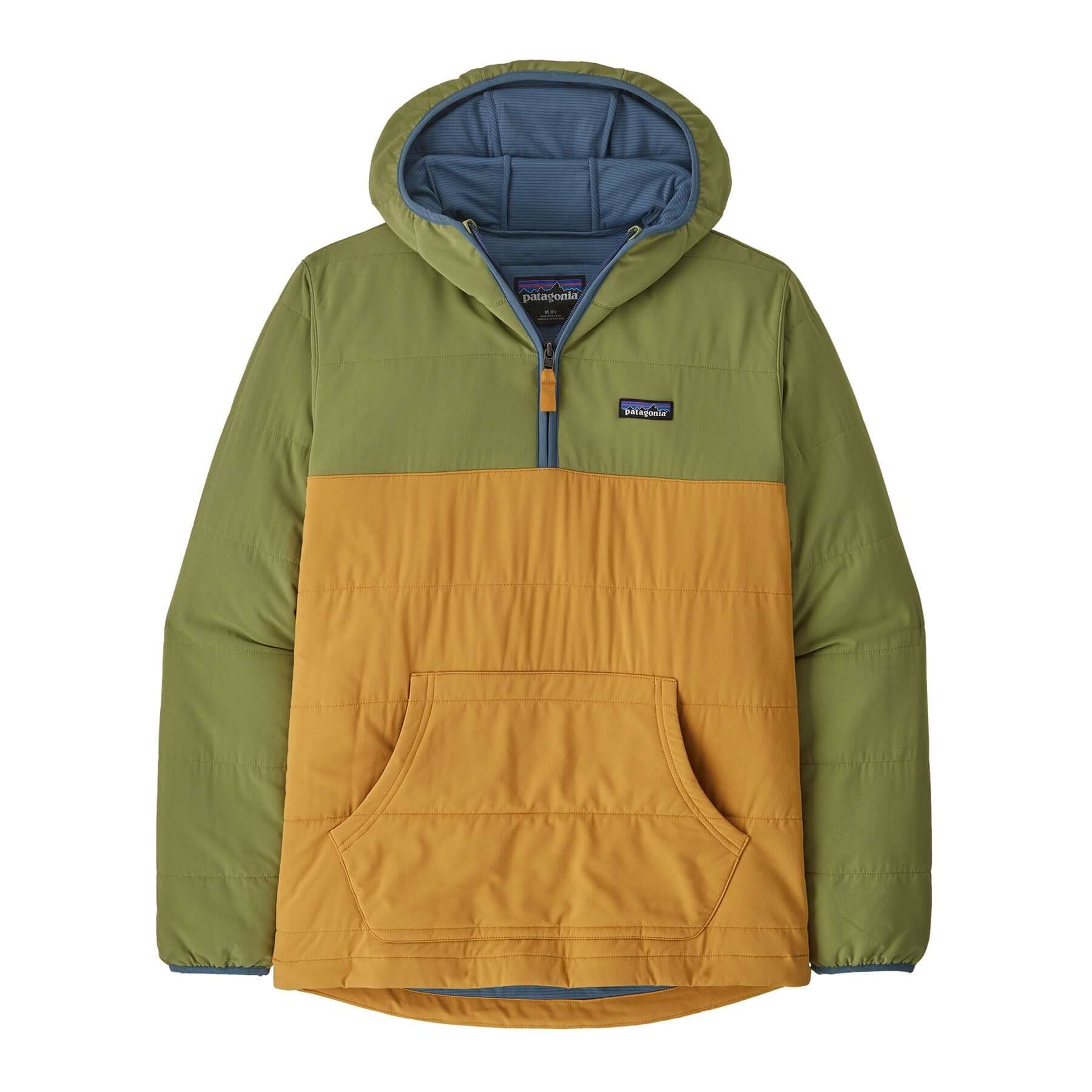 Men's Pack In Pullover Hoody in Pufferfish Gold | Patagonia Bend