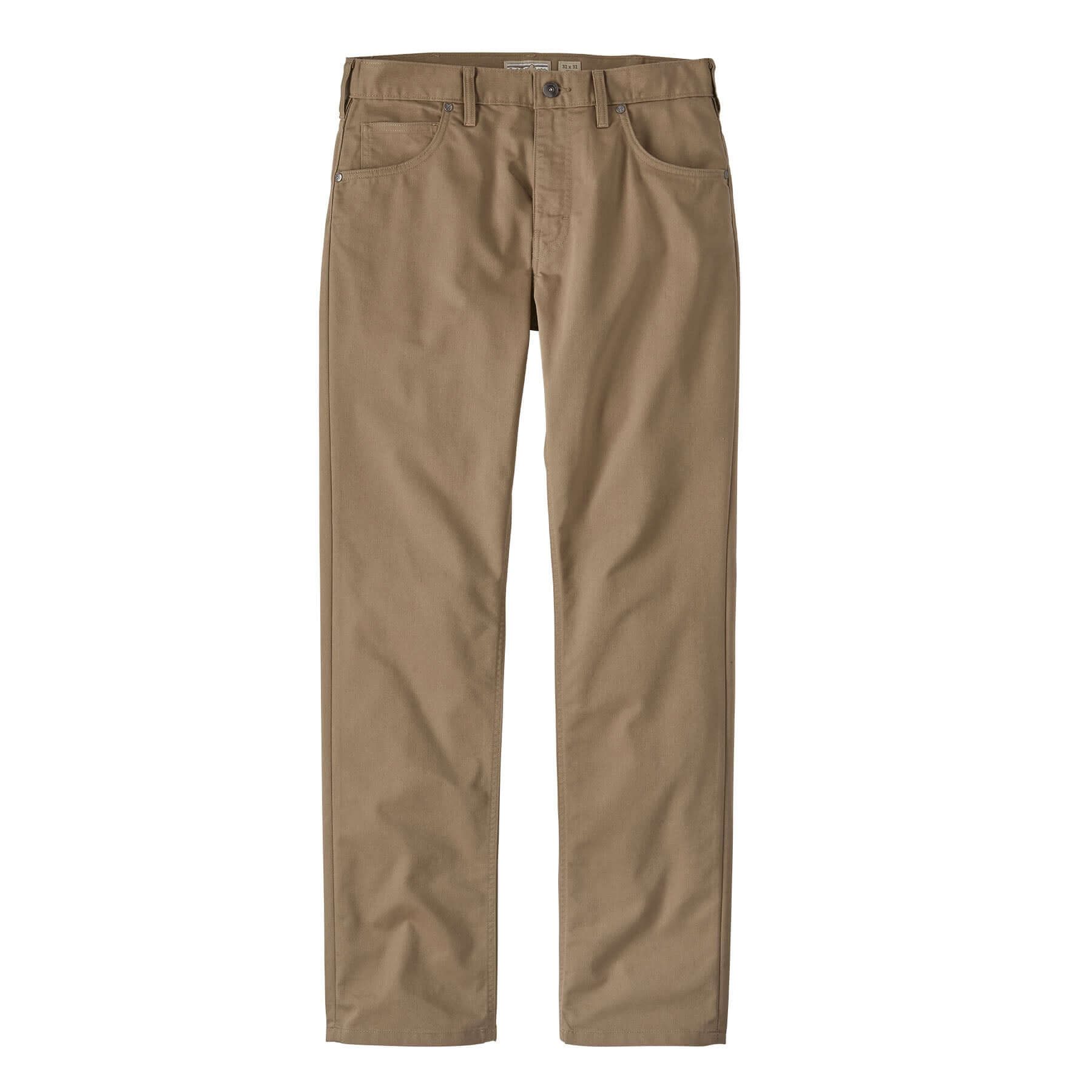 Men's Performance Twill Jeans - Regular Length in Mojave Khaki | Patagonia Bend