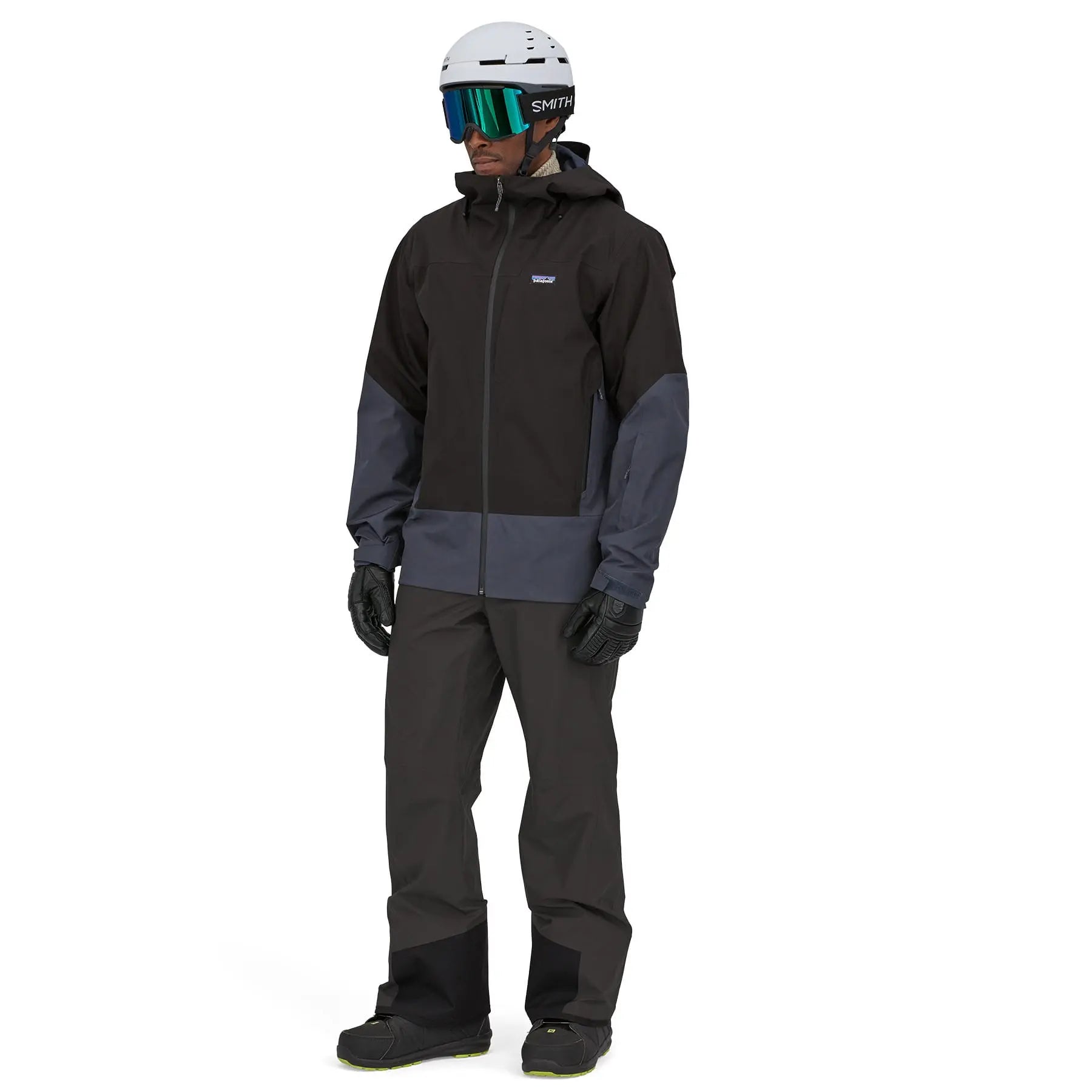 Men's Powder Town Bibs - Regular in Black | Patagonia Bend