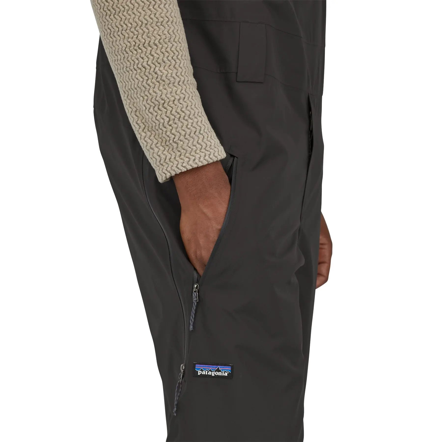 Men's Powder Town Bibs - Regular in Black | Patagonia Bend