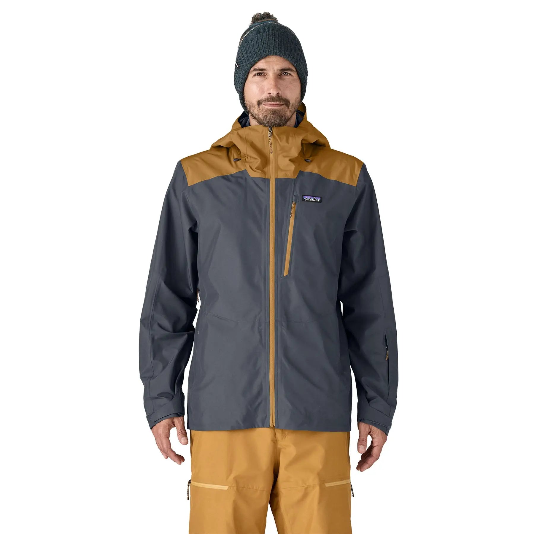 Men's Powder Town Jacket in Smolder Blue | Patagonia Bend