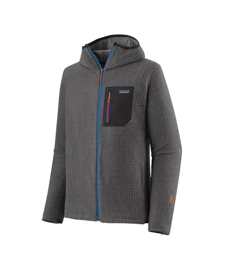 Men's R1 Air Full - Zip Hoody in Forge Grey | Patagonia Bend