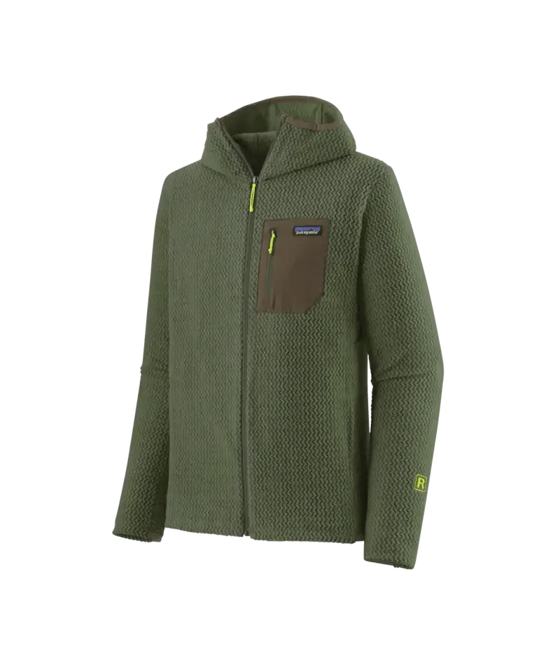 Men's R1 Air Full - Zip Hoody in Torrey Pine Green | Patagonia Bend