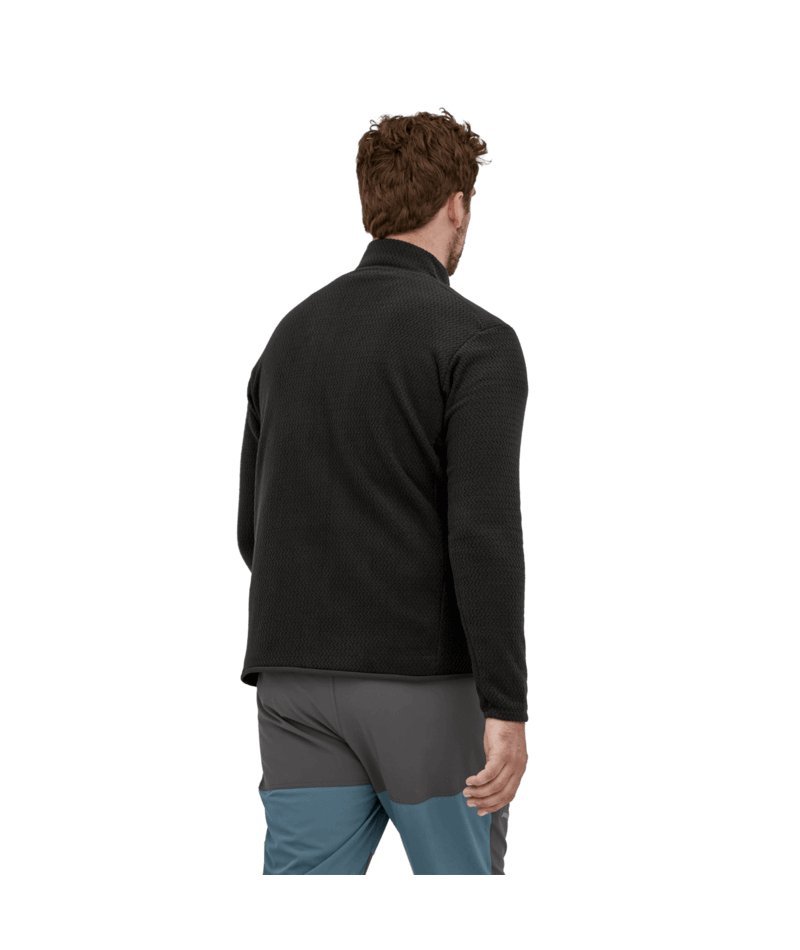 Men's R1 Air Zip Neck in Black | Patagonia Bend