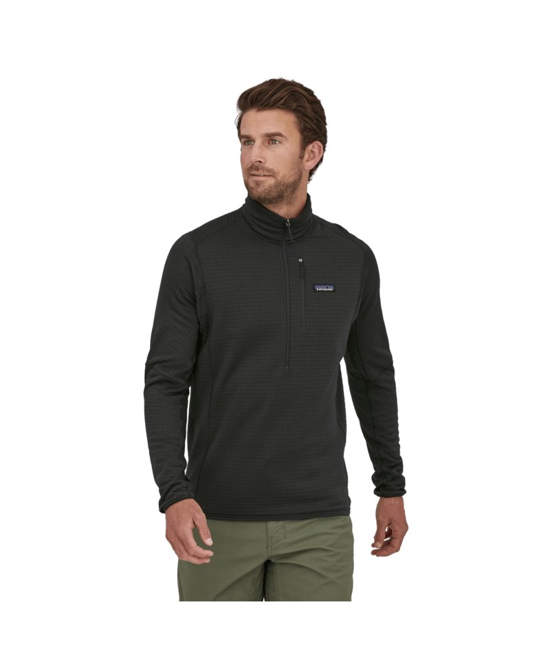 Men's R1 Pullover in BLACK | Patagonia Bend