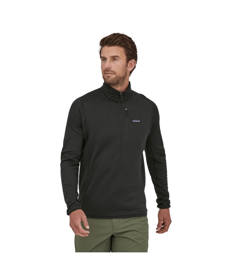 Men's R1® Pullover in Black | Patagonia Bend