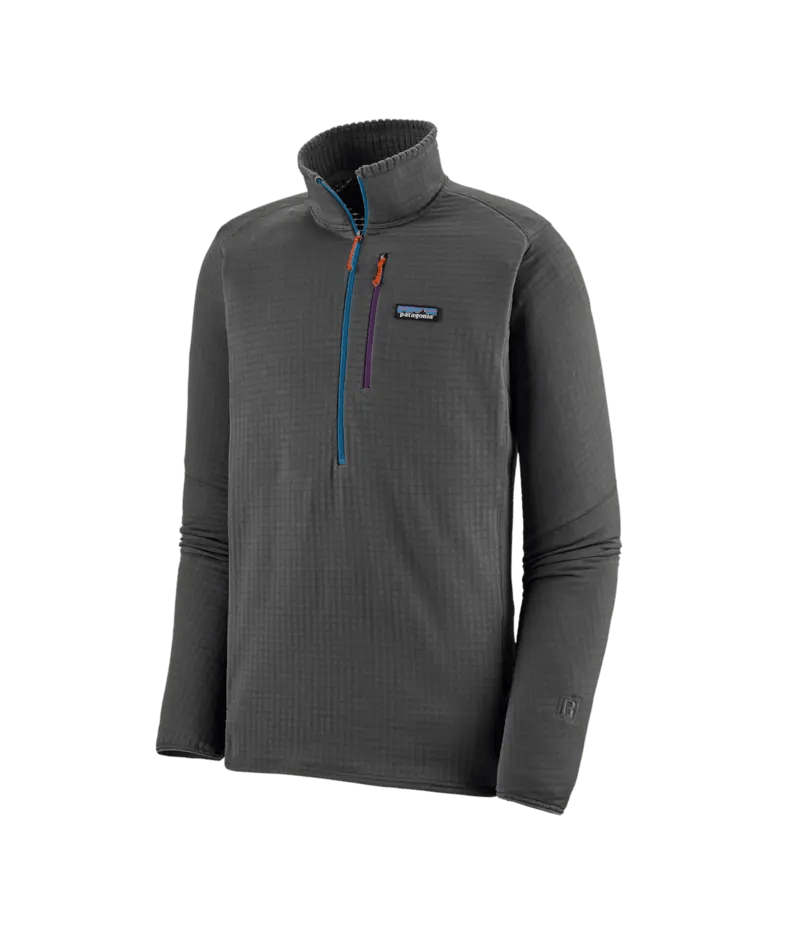 Men's R1® Pullover in Forge Grey w/Endless Blue | Patagonia Bend