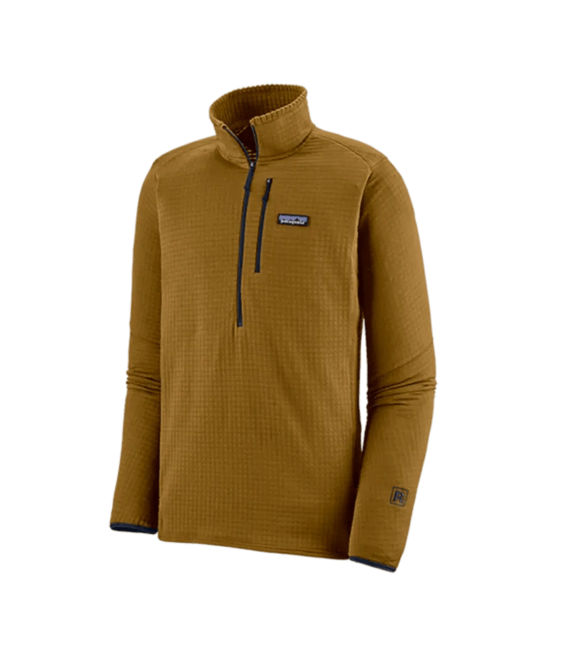 Patagonia Men s R1 Fleece Pullover Raptor Brown L