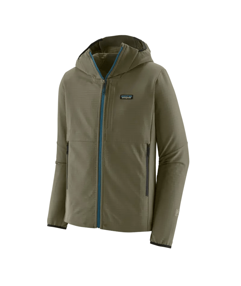 Men's R1 TechFace Hoody in Basin Green | Patagonia Bend