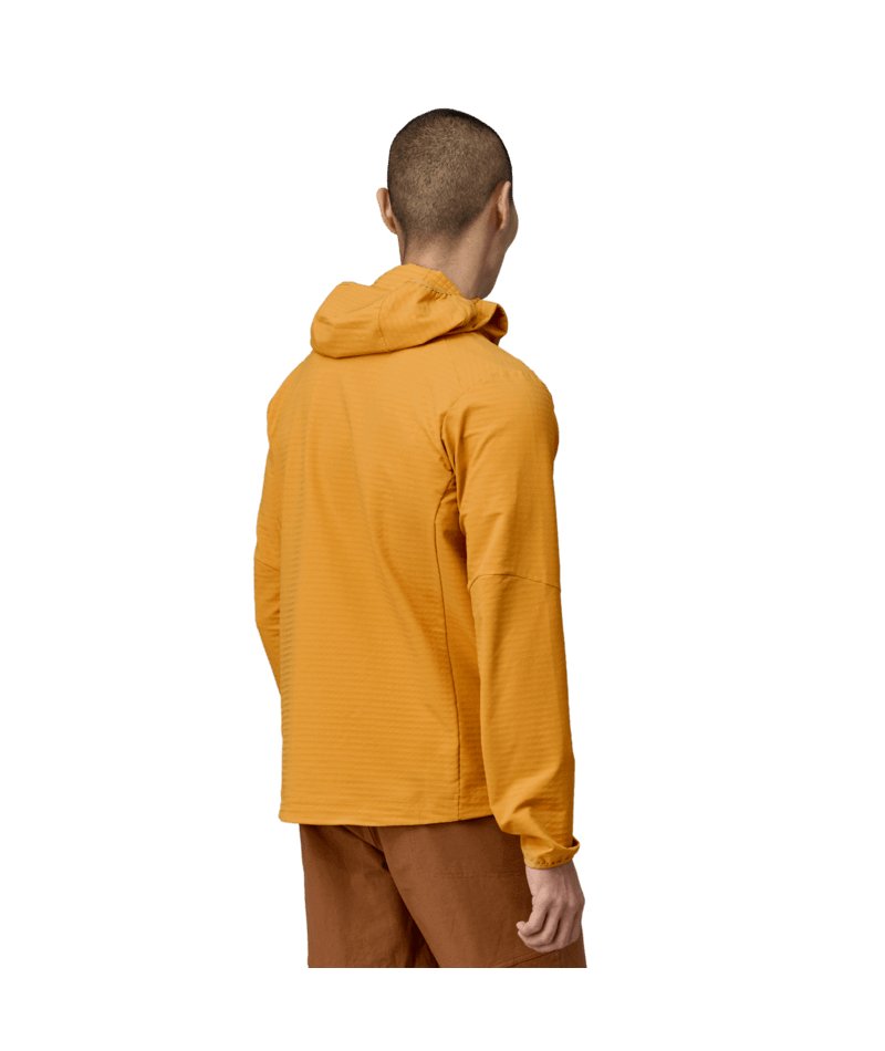 Men's R1 TechFace Hoody in Pufferfish Gold | Patagonia Bend