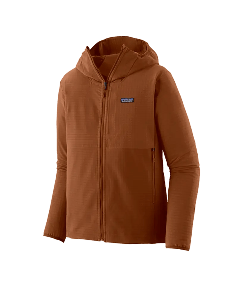 Men's R1 TechFace Hoody in Robin Brown | Patagonia Bend