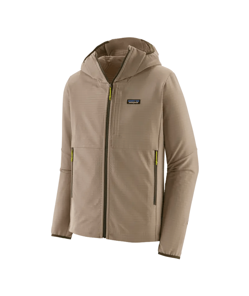 Men's R1 TechFace Hoody in Seabird Grey | Patagonia Bend