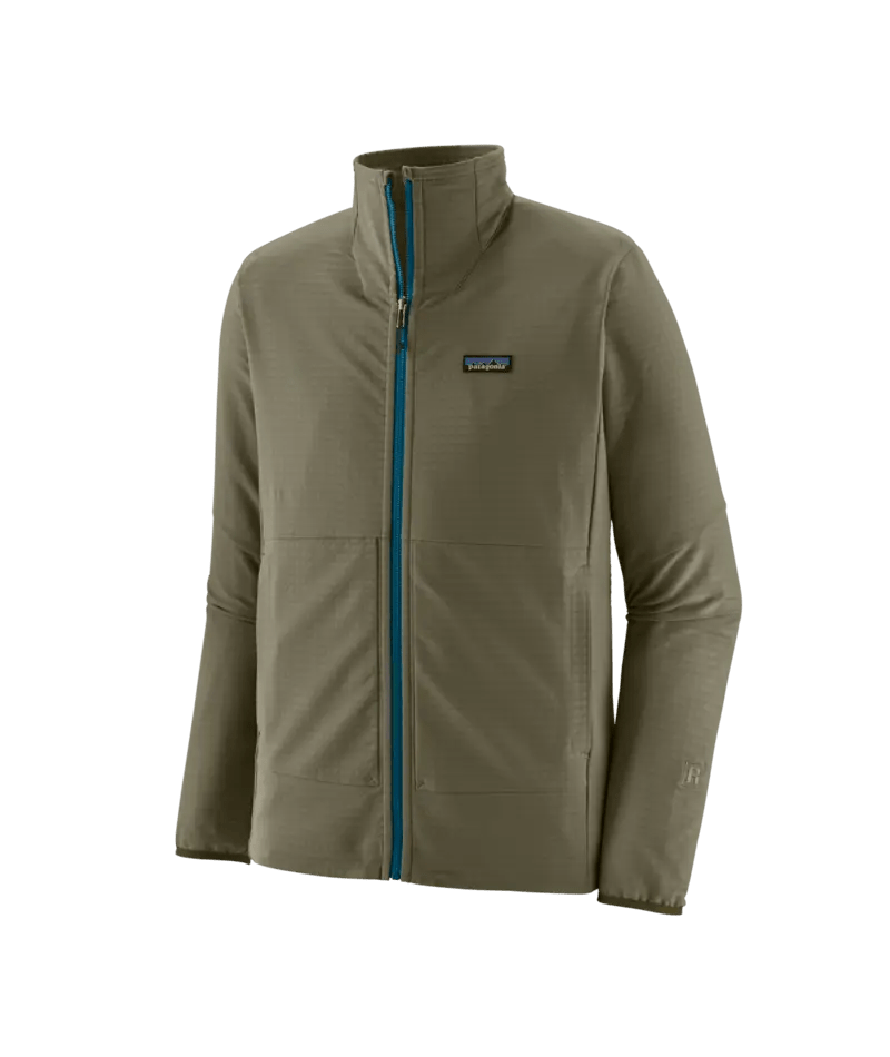 Men's R1 TechFace Jacket in Basin Green | Patagonia Bend