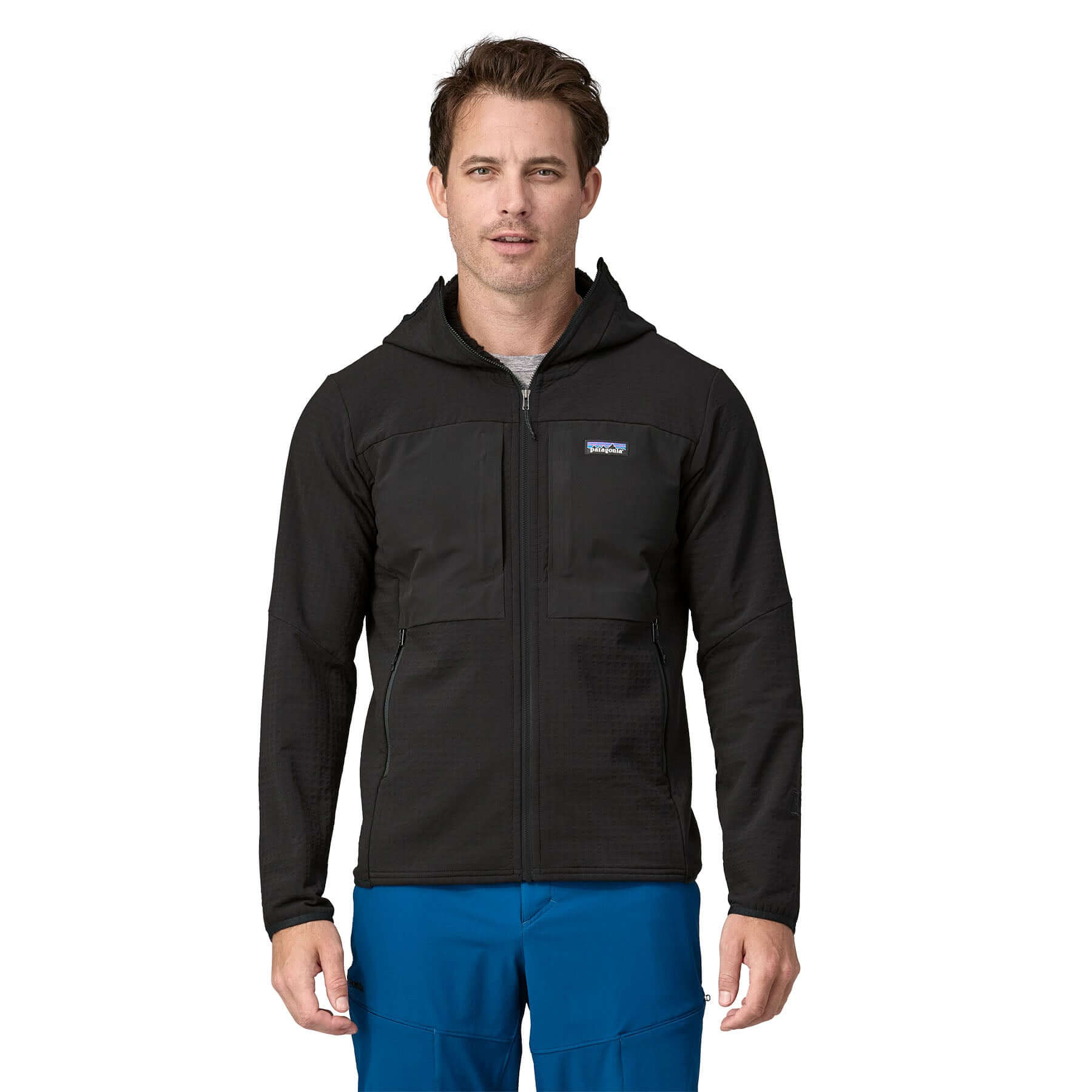 Men's R2® TechFace Hoody in Black | Patagonia Bend