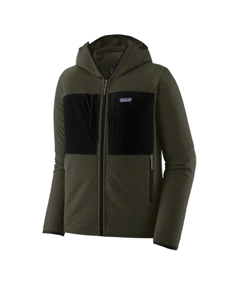 Men's R2® TechFace Hoody in Pine Needle Green | Patagonia Bend