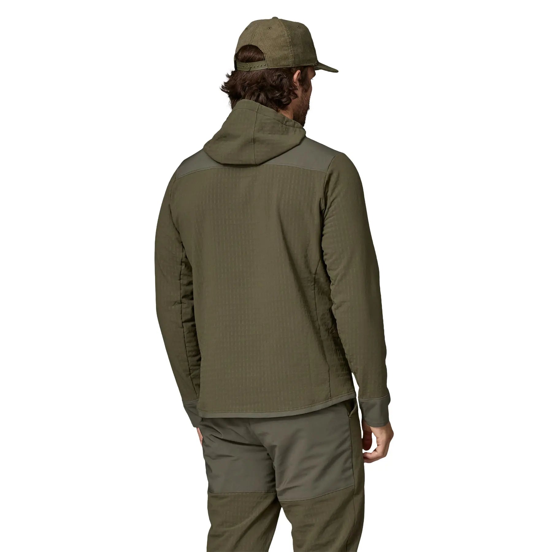 Men's R2® TechFace Pullover in Pine Needle Green | Patagonia Bend