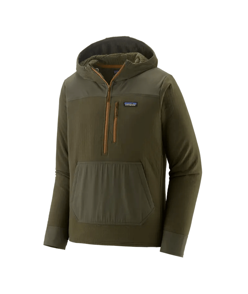 Men's R2® TechFace Pullover in Pine Needle Green | Patagonia Bend