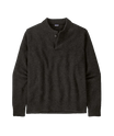 Men's Recycled Wool - Blend Buttoned Sweater in Forge Grey | Patagonia Bend