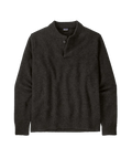 Men's Recycled Wool - Blend Buttoned Sweater in Forge Grey | Patagonia Bend