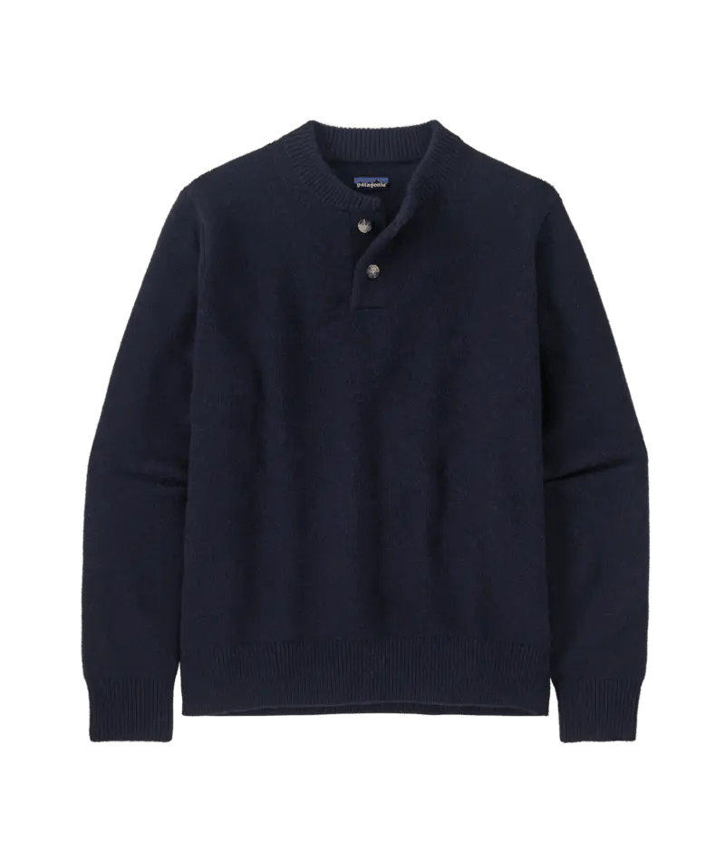 Men's Recycled Wool - Blend Sweater in New Navy | Patagonia Bend