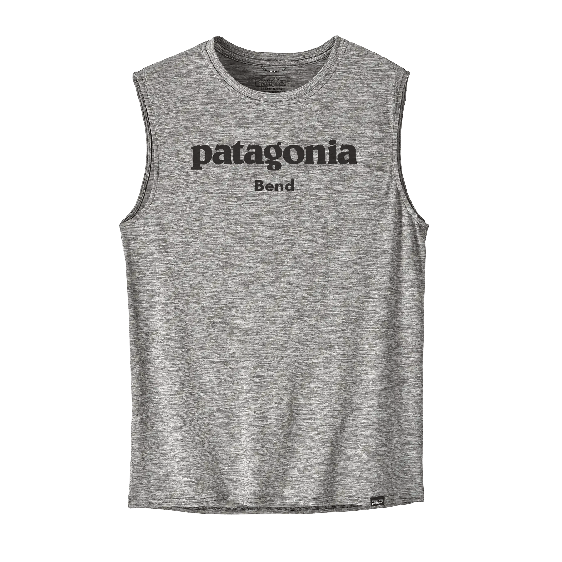 Men's Sleeveless Capilene® Cool Daily Tank Top - Patagonia Bend in Feather Grey | Patagonia Bend