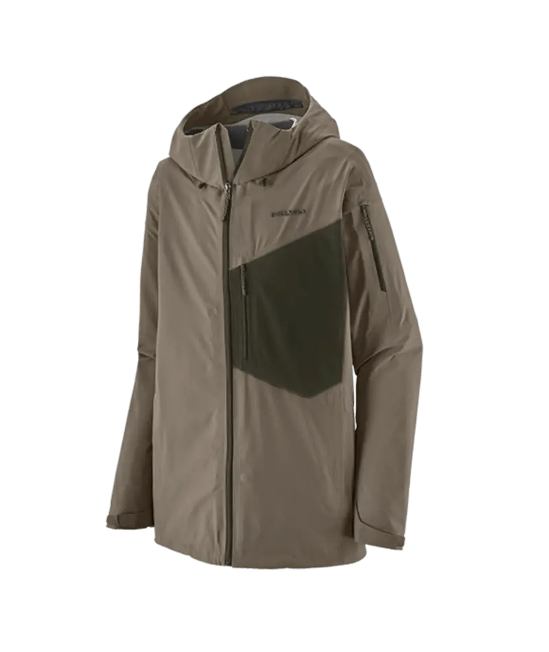 Men's SnowDrifter Jacket in Seabird Grey | Patagonia Bend