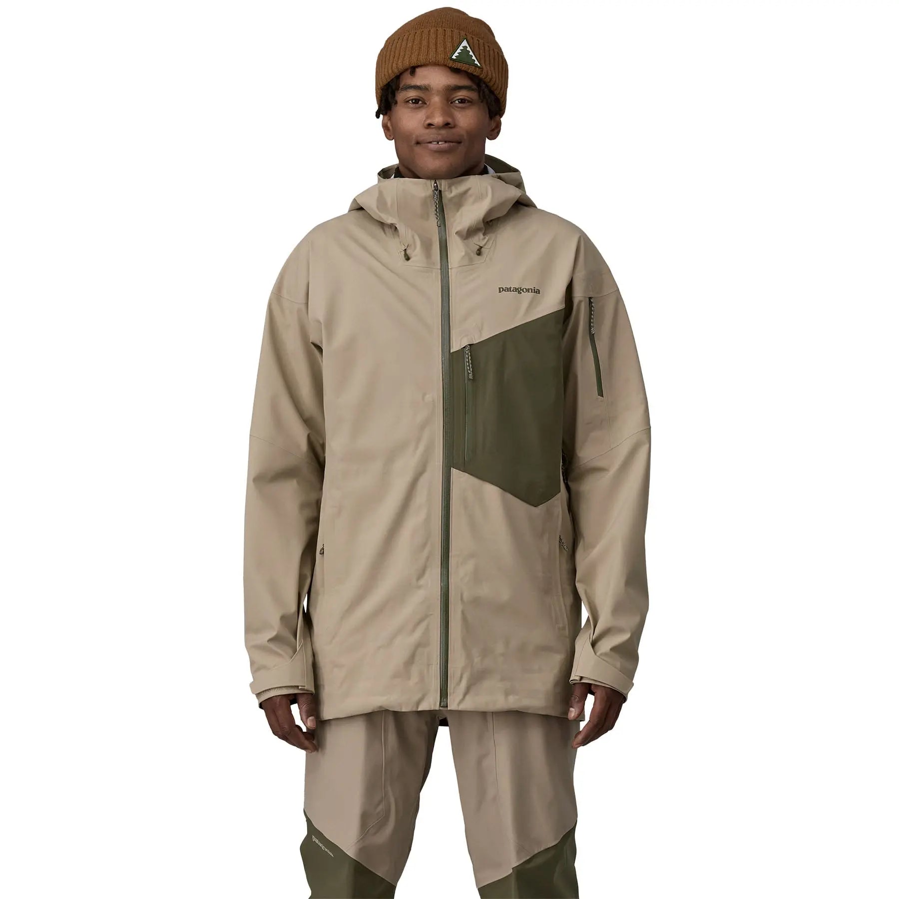 Men's SnowDrifter Jacket in Seabird Grey | Patagonia Bend