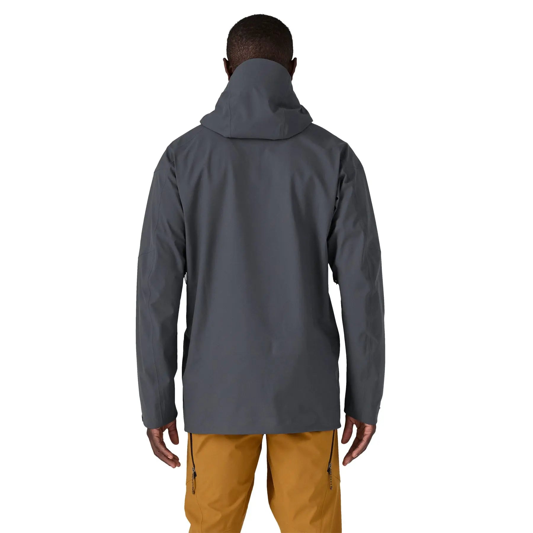 Men's SnowDrifter Jacket in Smolder Blue w/Raptor Brown | Patagonia Bend