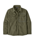 Men's Synchilla® Shirt Jacket in Basin Green | Patagonia Bend