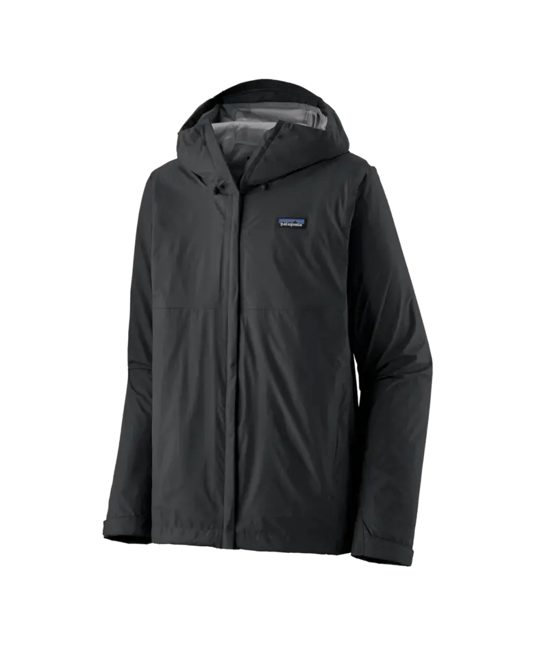 Men's Torrentshell 3L Rain Jacket in Black | Patagonia Bend