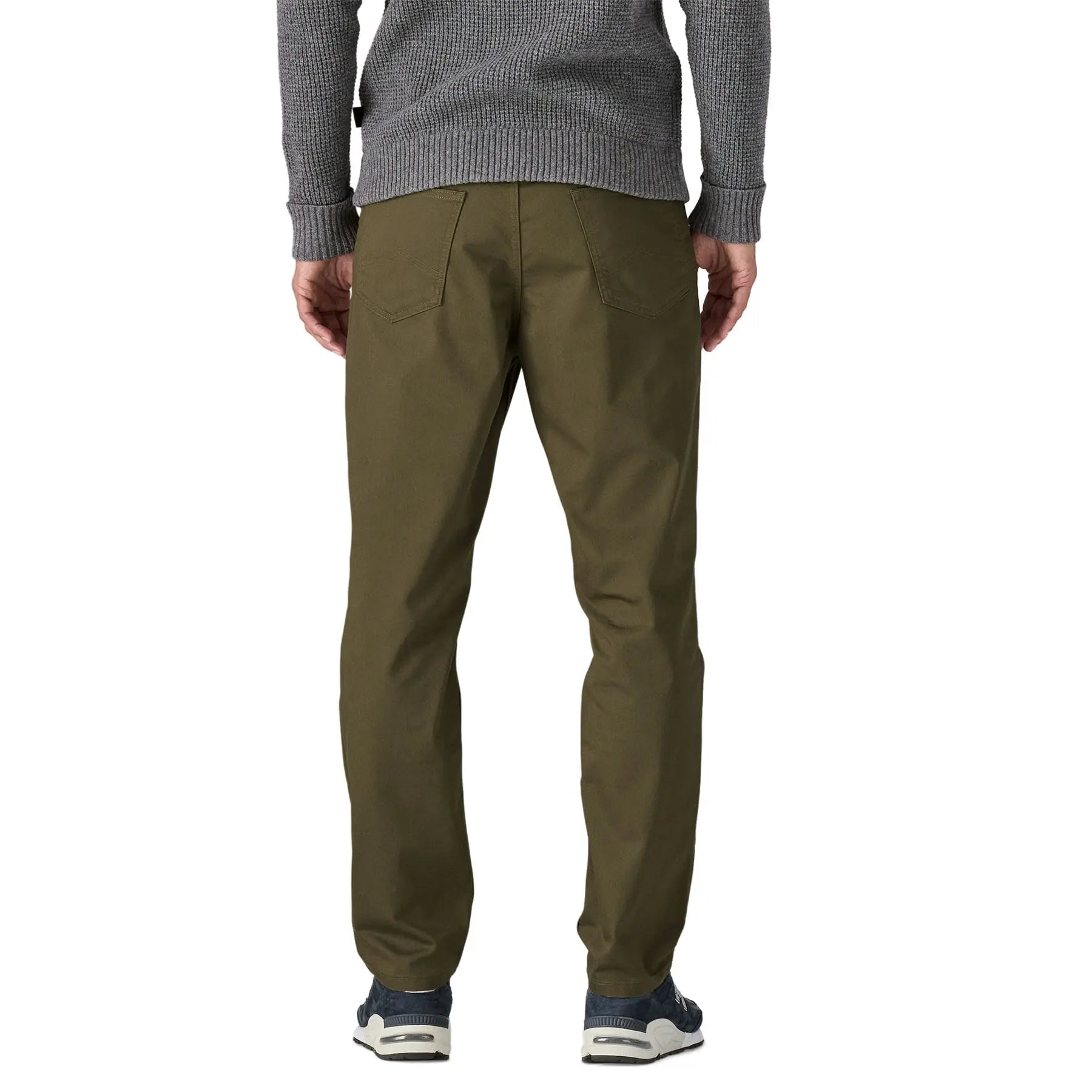 Men's Twill Traveler 5 - Pocket Pants - Regular in Basin Green | Patagonia Bend