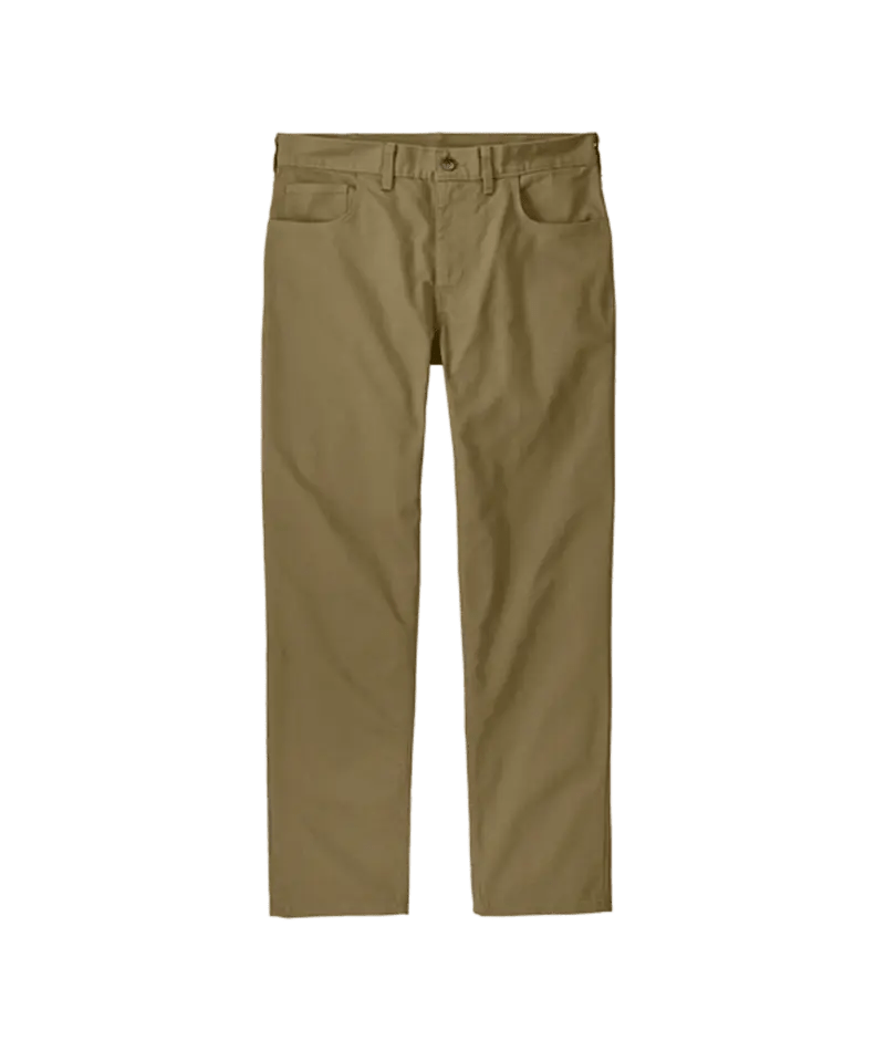 Men's Twill Traveler 5 - Pocket Pants - Regular in CORIANDER BROWN | Patagonia Bend