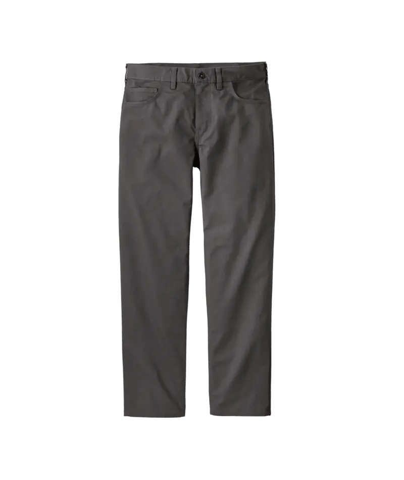 Men's Twill Traveler 5 - Pocket Pants - Regular in Forge Grey | Patagonia Bend