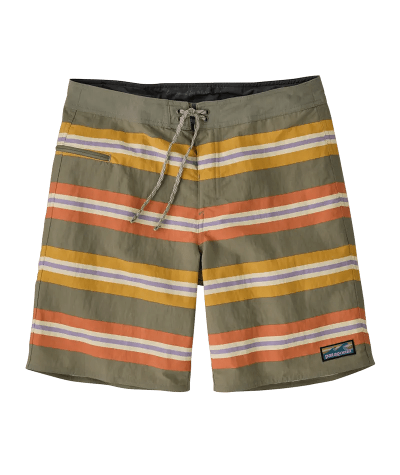 Men's Wavefarer Boardshorts - 19 in. in Southern Swell: River Rock Green | Patagonia Bend