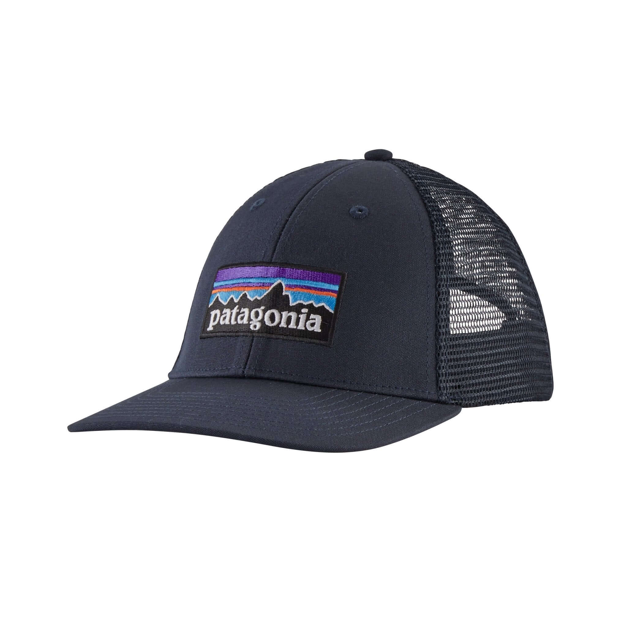 P - 6 Logo LoPro Trucker Hat in Navy Blue | Patagonia Bend