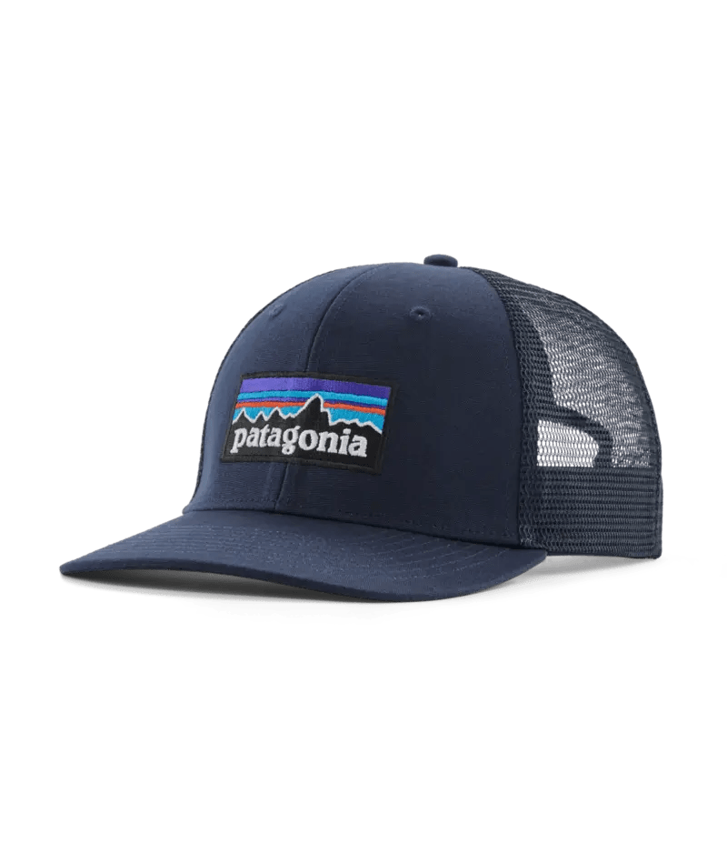 P - 6 Logo Trucker Hat in New Navy | Patagonia Bend