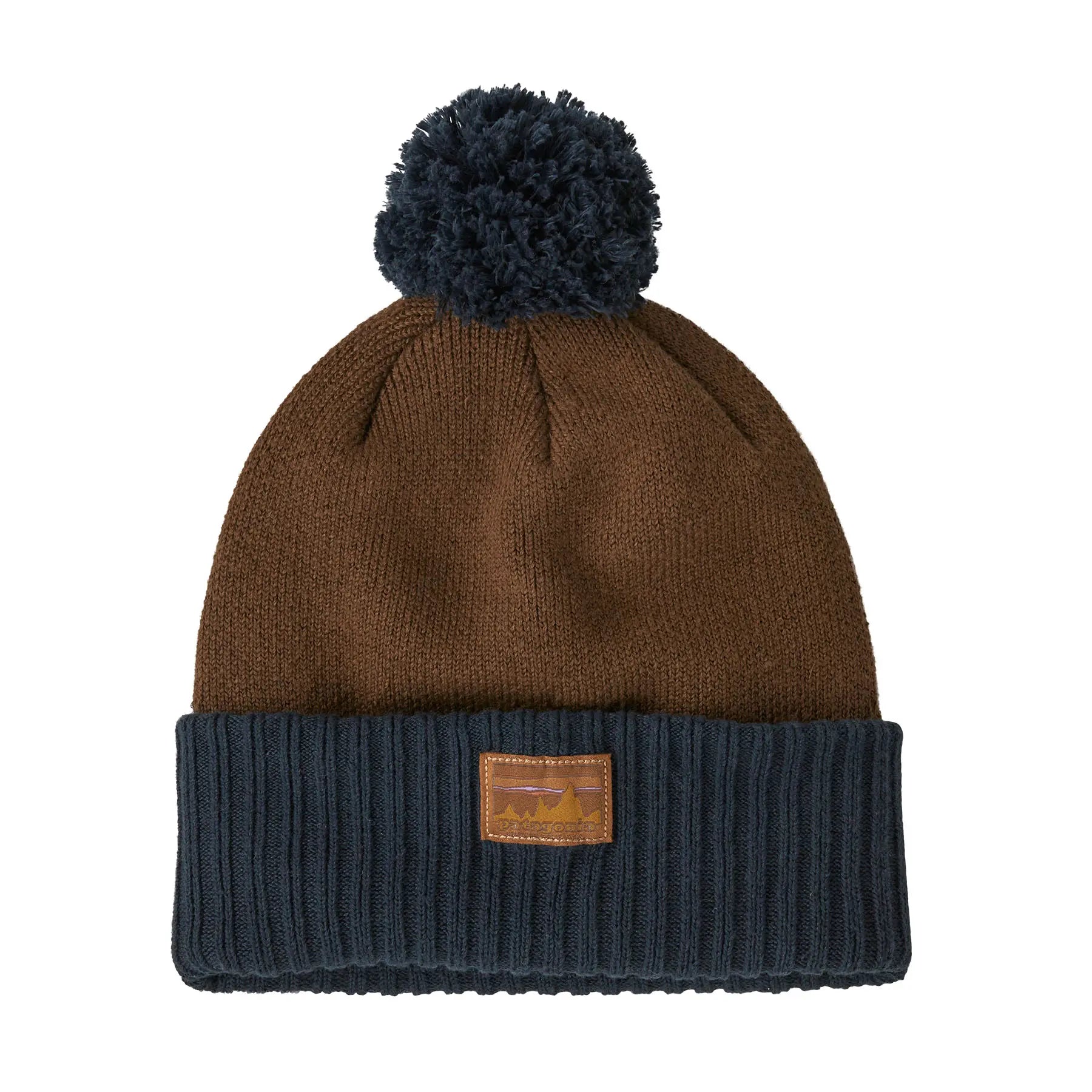 Powder Town Beanie in 73 Skyline: Shelter Brown | Patagonia Bend