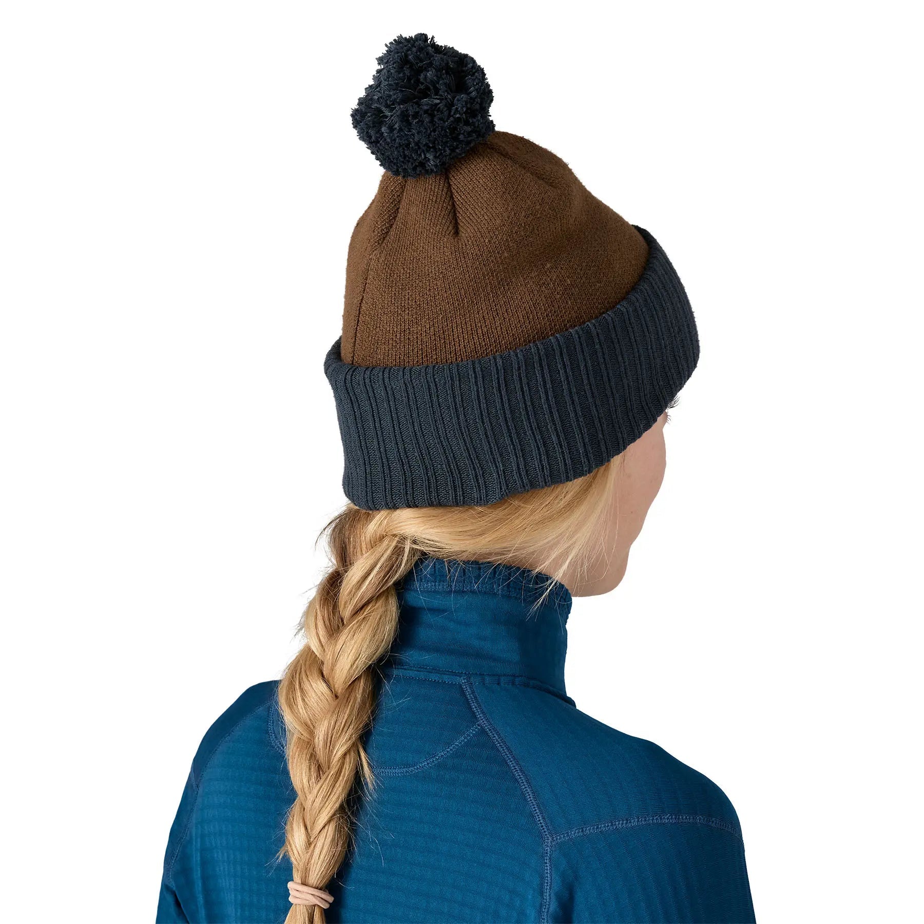 Powder Town Beanie in 73 Skyline: Shelter Brown | Patagonia Bend