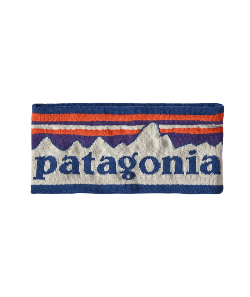 Powder Town Headband in Fitz Roy Sunrise Knit: Birch White | Patagonia Bend