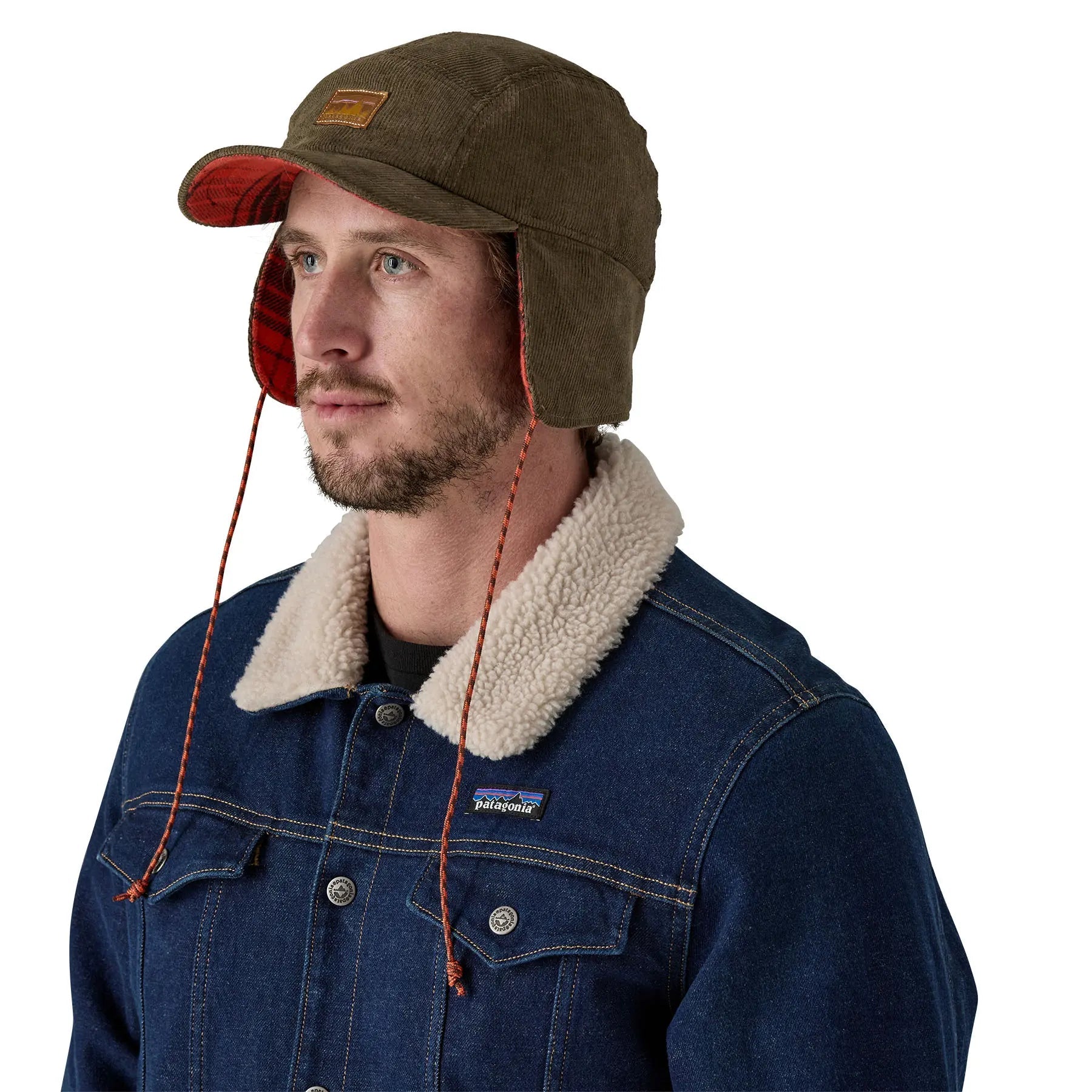 Range Earflap Cap in DARK WALNUT | Patagonia Bend