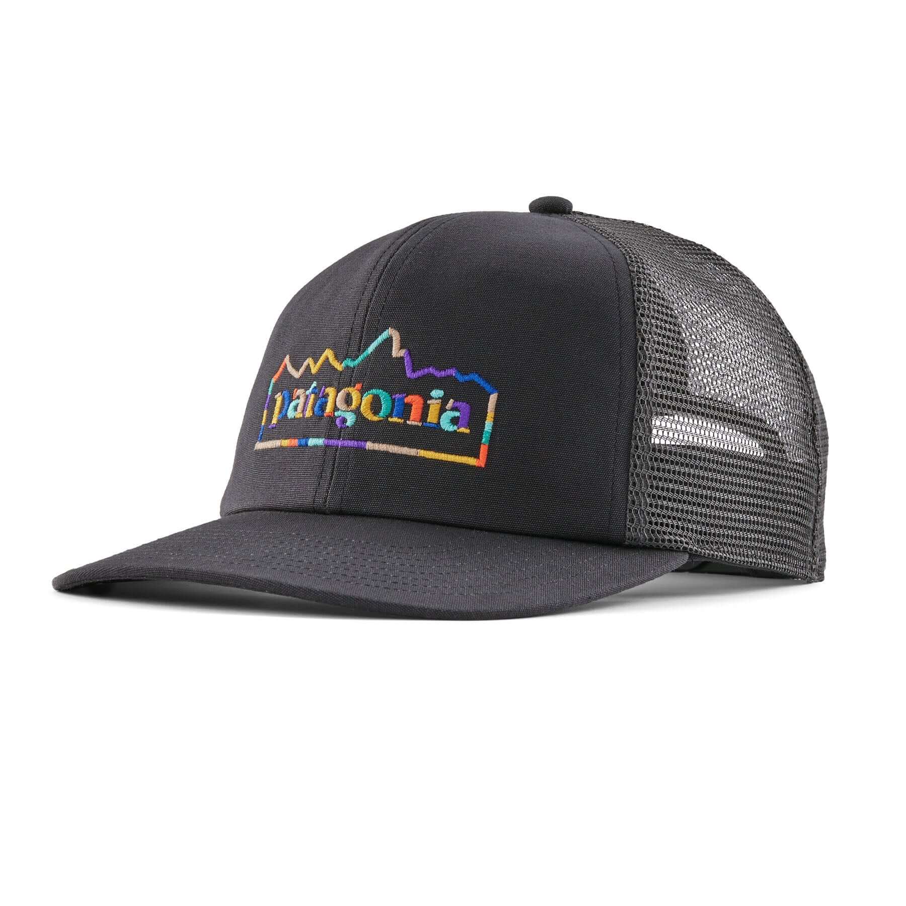 Relaxed Trucker Hat in Unity Fitz: Ink Black | Patagonia Bend