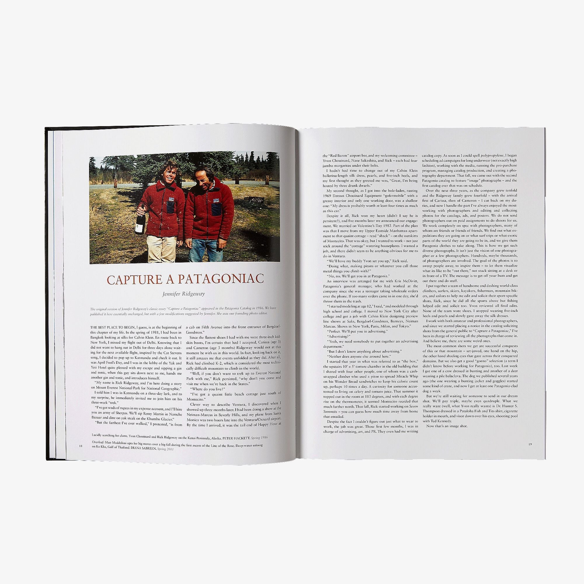 Unexpected: 30 Years of Patagonia Catalog Photography in One Size | Patagonia Bend