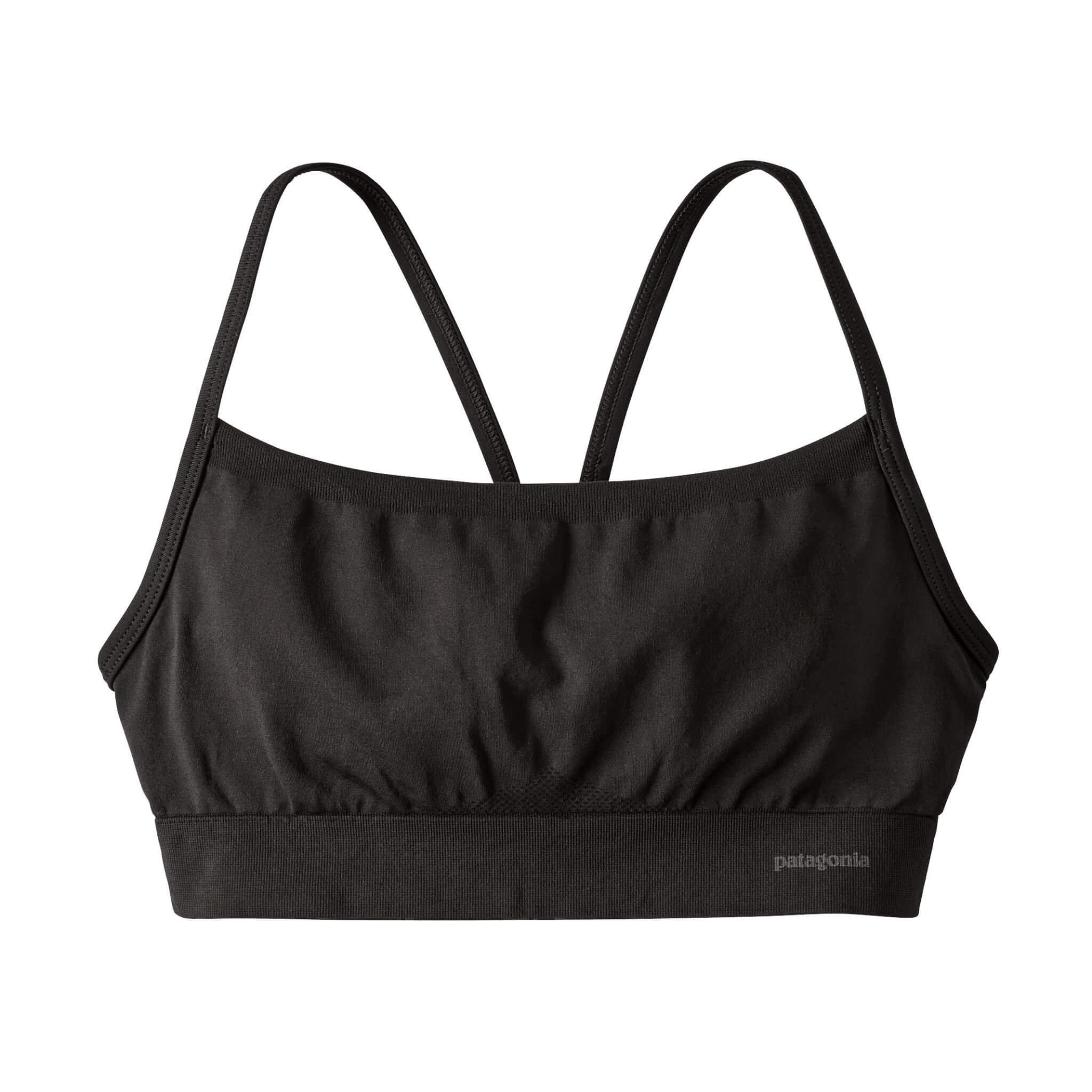 Women's Active Mesh Bra in BLACK | Patagonia Bend