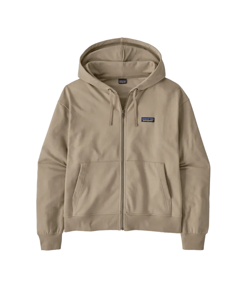 Women's Ahnya Full - Zip Hoody in Seabird Grey | Patagonia Bend