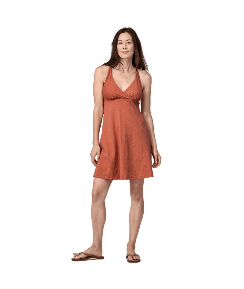Women's Amber Dawn Dress in Sienna Clay | Patagonia Bend